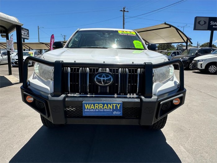 2021 Toyota Landcruiser Prado GX GDJ150R 4X4 Dual Range Glacier White