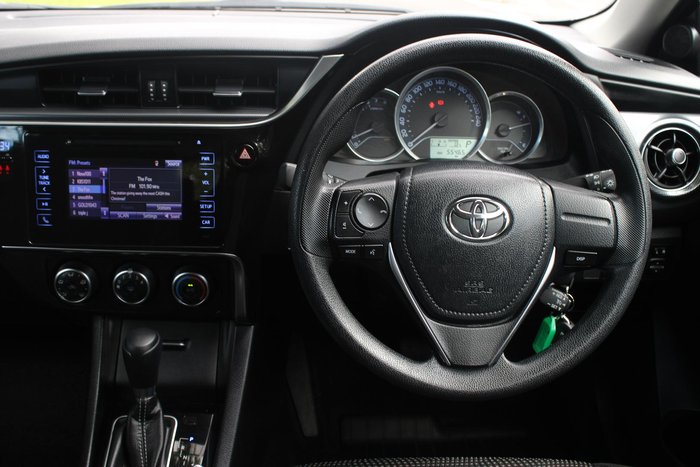 2018 Toyota Corolla Ascent ZRE182R Silver Pearl