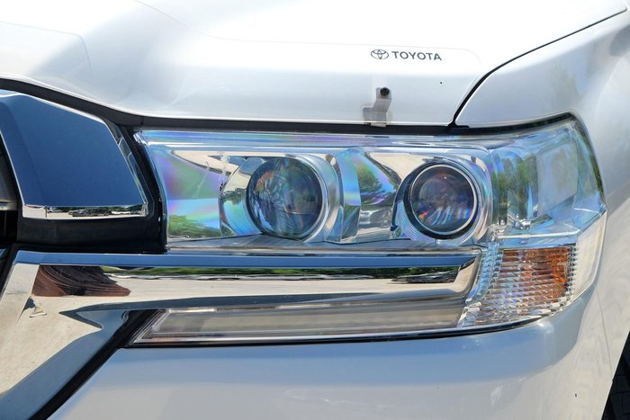 2017 Toyota Landcruiser GXL VDJ200R 4X4 Dual Range Glacier White