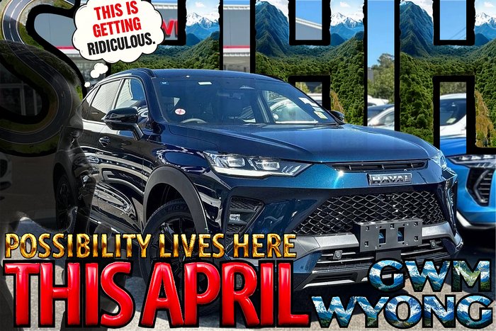 2025 GWM Haval H6GT Ultra B03 Four Wheel Drive Atlantis Blue (6Y01)