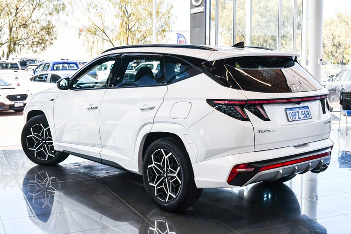 2022 Hyundai Tucson Elite N Line NX4.V1 MY22 AWD White Cream