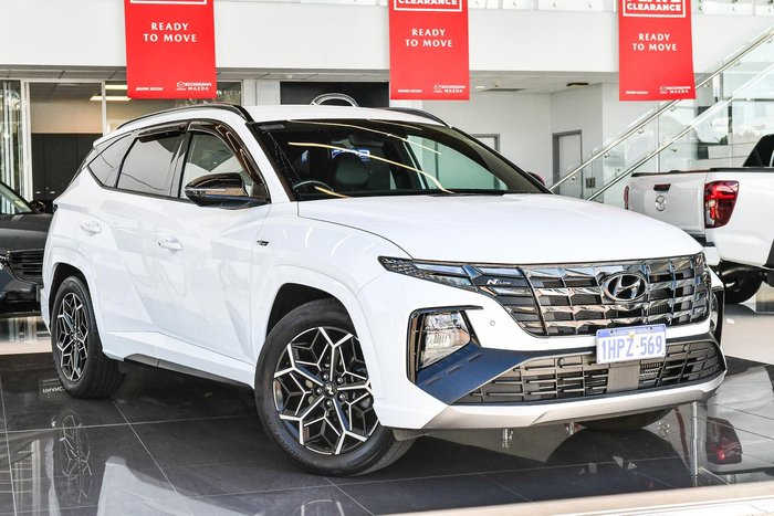 2022 Hyundai Tucson Elite N Line NX4.V1 MY22 AWD White Cream