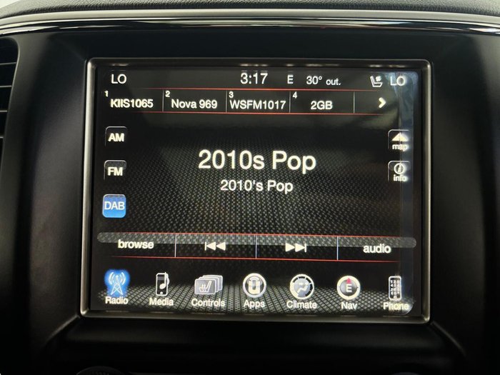 2017 Jeep Grand Cherokee SRT WK MY17 4X4 On Demand