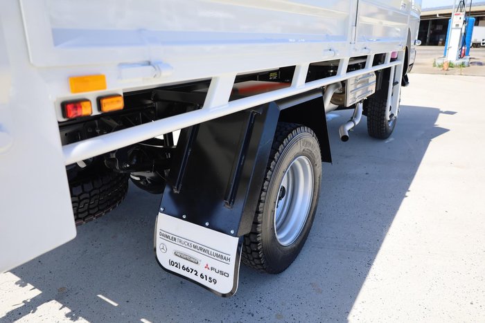 2025 Fuso Canter FG 4x4 Canter Tipper with Dropsides White