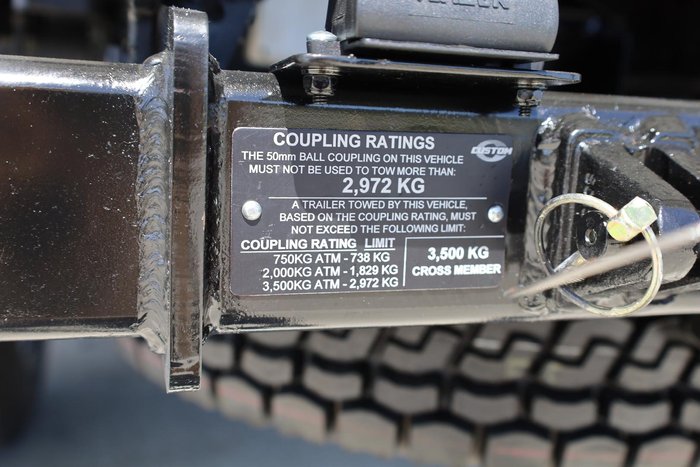 2025 Fuso Canter 4x4 White