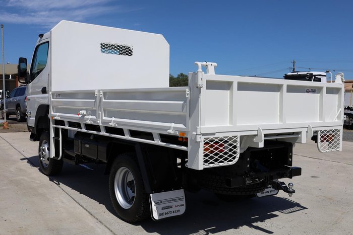 2025 Fuso Canter FG 4x4 Canter Tipper with Dropsides White