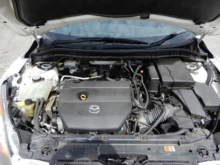 2012 Mazda 3 Neo BL Series 2 Crystal White Pearl