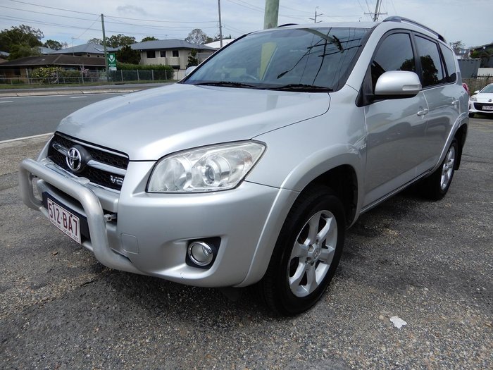 2009 Toyota RAV4 ZR6 GSA33R MY09 4X4 On Demand Silver Pearl