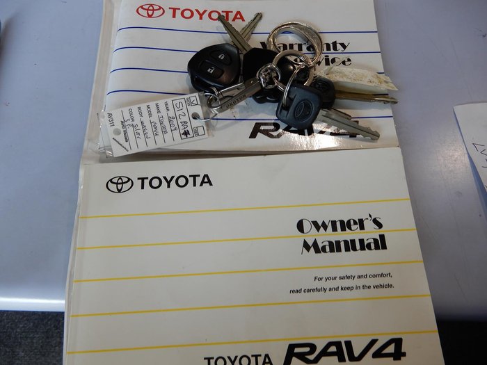 2009 Toyota RAV4 ZR6 GSA33R MY09 4X4 On Demand Silver Pearl