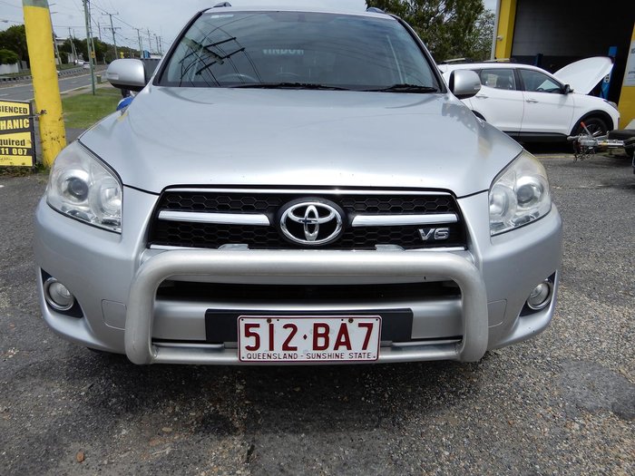 2009 Toyota RAV4 ZR6 GSA33R MY09 4X4 On Demand Silver Pearl