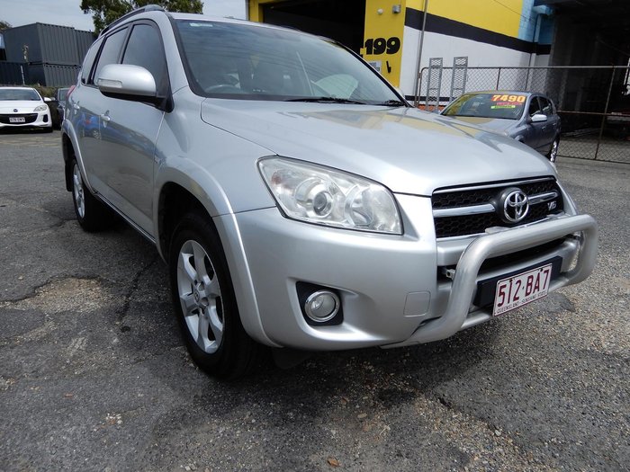 2009 Toyota RAV4 ZR6 GSA33R MY09 4X4 On Demand Silver Pearl