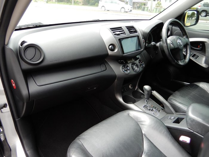 2009 Toyota RAV4 ZR6 GSA33R MY09 4X4 On Demand Silver Pearl