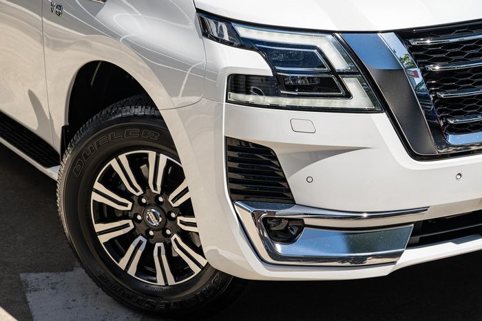 2021 Nissan Patrol Ti-L Y62 MY21 4X4 Dual Range Moonstone White
