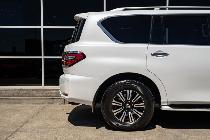 2021 Nissan Patrol Ti-L Y62 MY21 4X4 Dual Range Moonstone White