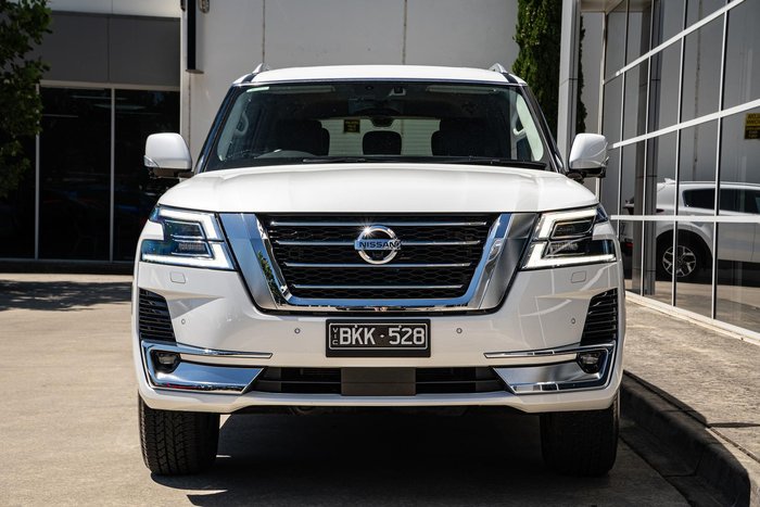2021 Nissan Patrol Ti-L Y62 MY21 4X4 Dual Range Moonstone White