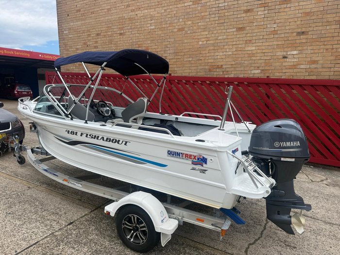 2018 QUINTREX 481 Fishabout