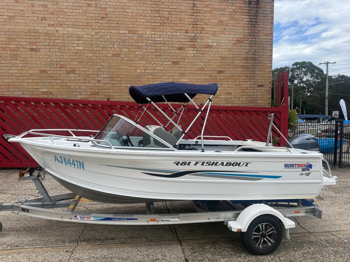 2018 QUINTREX 481 Fishabout