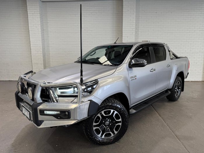 2021 Toyota Hilux SR5 GUN126R 4X4 Dual Range Silver Sky