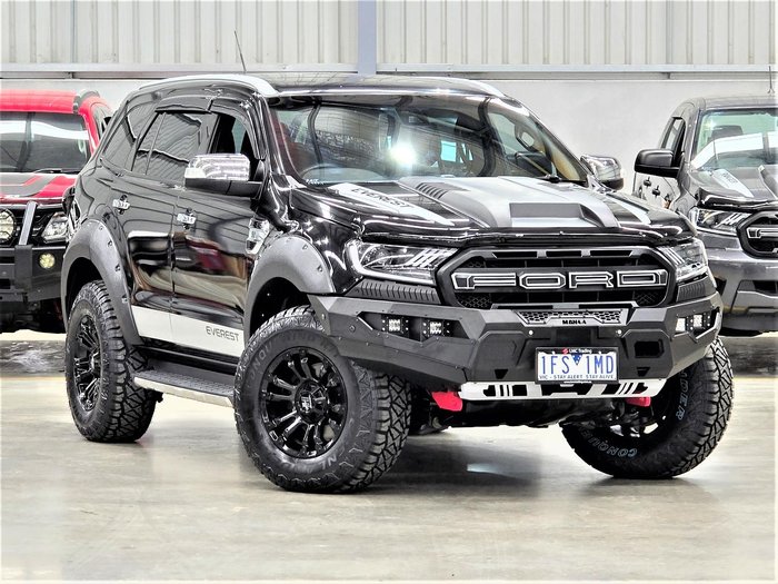 2015 Ford Everest Titanium UA 4X4 Dual Range Black Mica