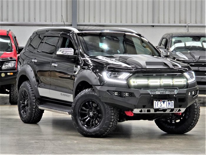 2015 Ford Everest Titanium UA 4X4 Dual Range Black Mica