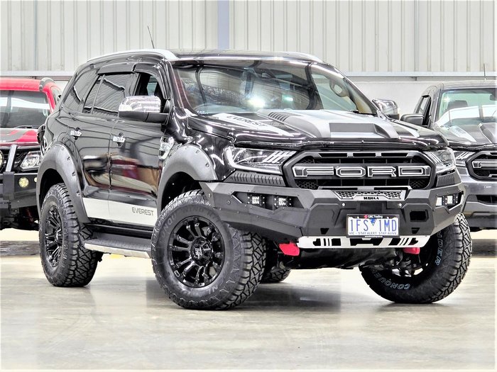 2015 Ford Everest Titanium UA 4X4 Dual Range Black Mica