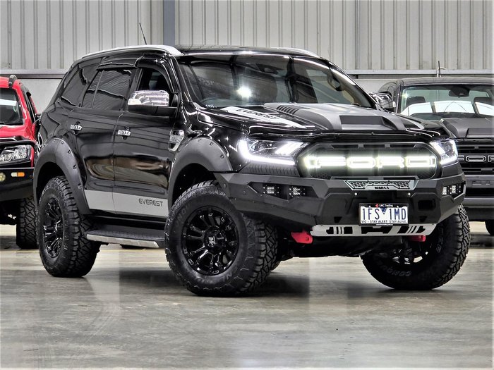 2015 Ford Everest Titanium UA 4X4 Dual Range Black Mica