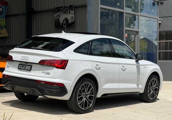 2022 Audi Q5 45 TFSI S line FY MY22 4X4 On Demand Glacier White