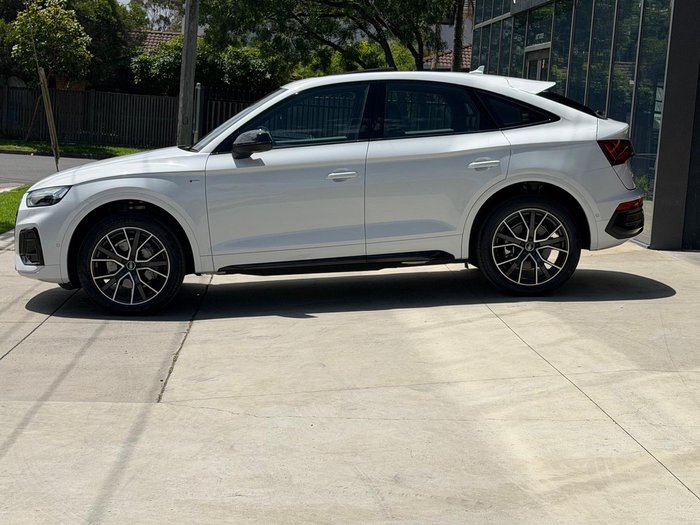 2022 Audi Q5 45 TFSI S line FY MY22 4X4 On Demand Glacier White