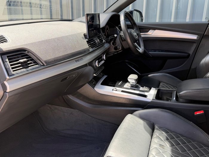 2022 Audi Q5 45 TFSI S line FY MY22 4X4 On Demand Glacier White