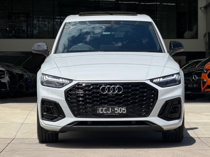 2022 Audi Q5 45 TFSI S line FY MY22 4X4 On Demand Glacier White
