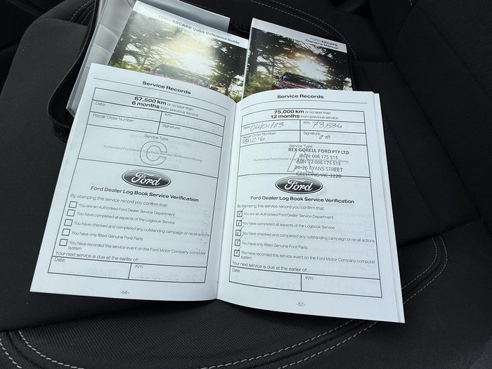 2017 Ford Escape Trend ZG MY18 AWD Maroon