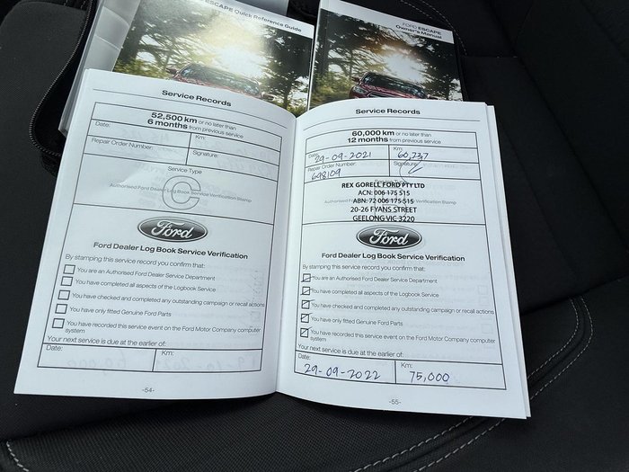 2017 Ford Escape Trend ZG MY18 AWD Maroon