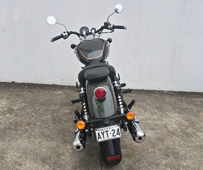 2025 Royal Enfield Super Meteor 650 Meteor Green