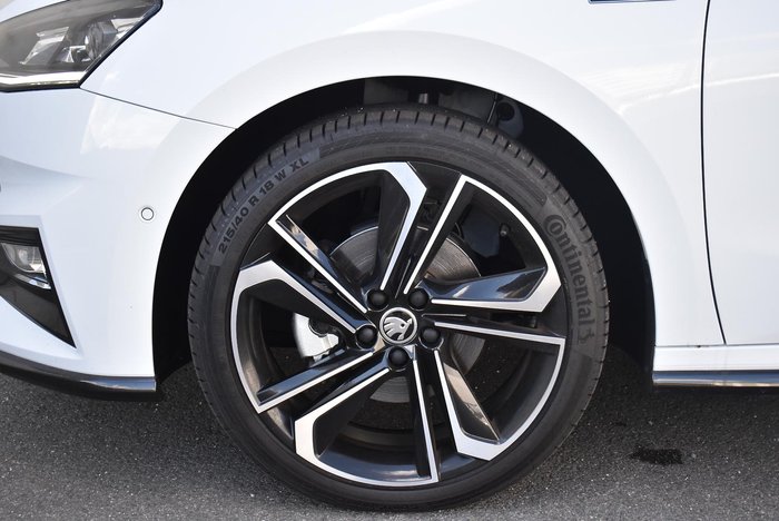 2025 SKODA Fabia 110TSI Monte Carlo PJ MY25 Moon White