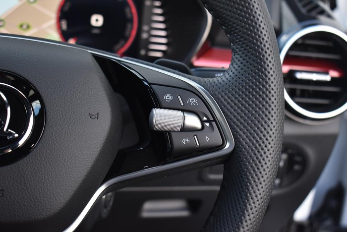 2025 SKODA Fabia 110TSI Monte Carlo PJ MY25 Moon White