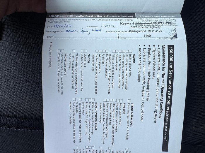 2015 Isuzu D-MAX SX MY15 4x2 Splash White