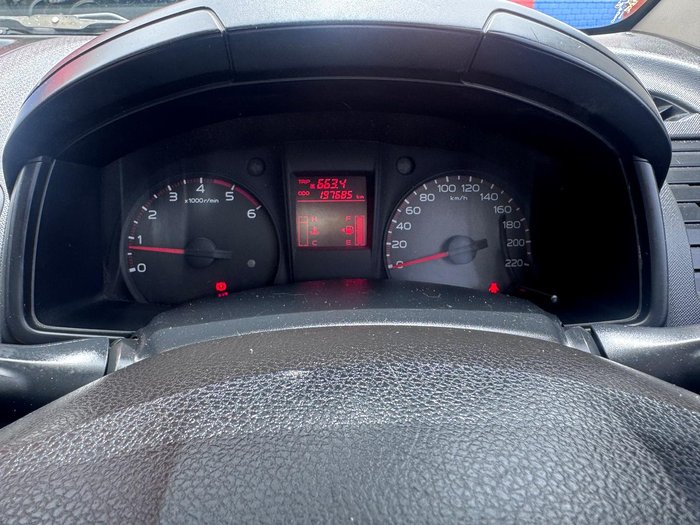 2015 Isuzu D-MAX SX MY15 4x2 Splash White