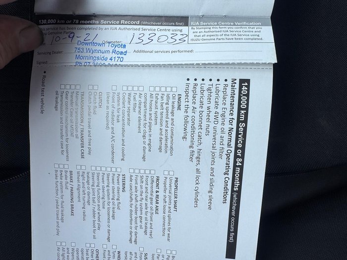 2015 Isuzu D-MAX SX MY15 4x2 Splash White