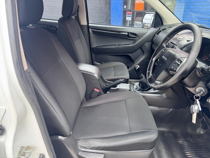 2015 Isuzu D-MAX SX MY15 4x2 Splash White