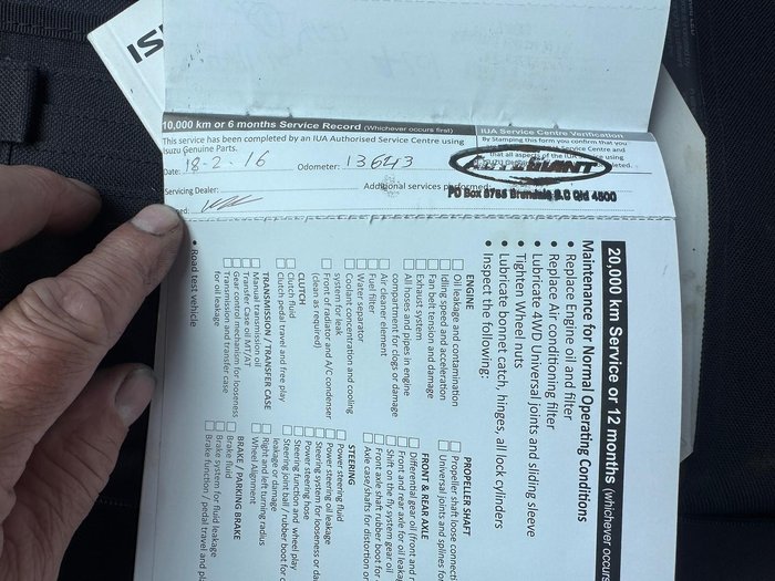 2015 Isuzu D-MAX SX MY15 4x2 Splash White