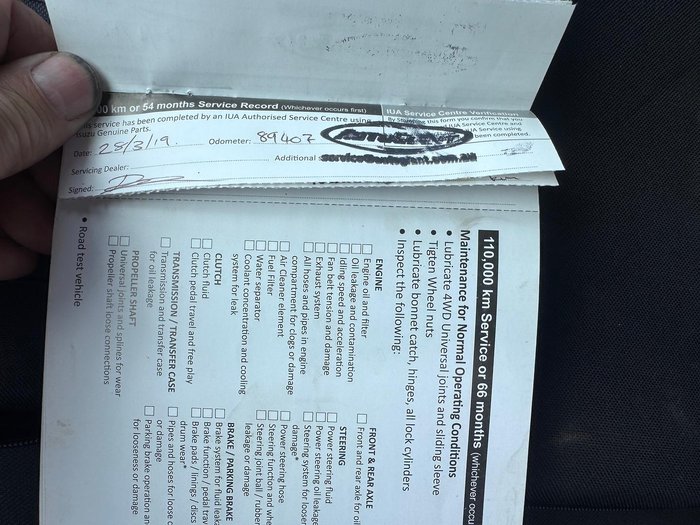 2015 Isuzu D-MAX SX MY15 4x2 Splash White