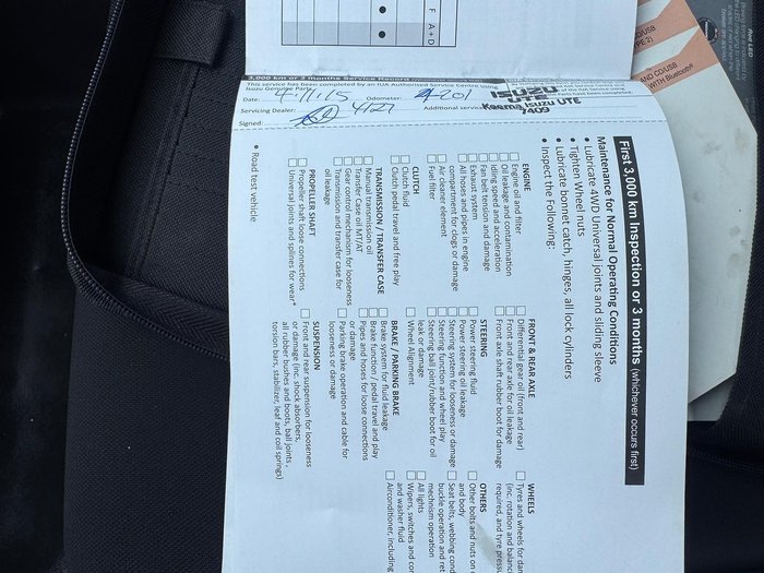 2015 Isuzu D-MAX SX MY15 4x2 Splash White