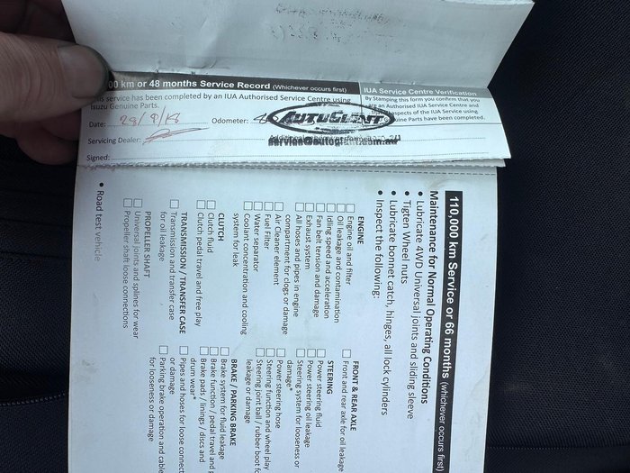 2015 Isuzu D-MAX SX MY15 4x2 Splash White