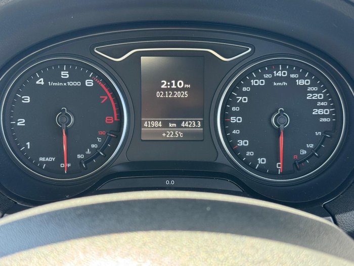 2016 Audi A3 Attraction 8V MY16 WHITE