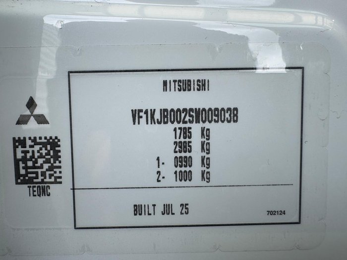 2025 Mitsubishi ASX LS