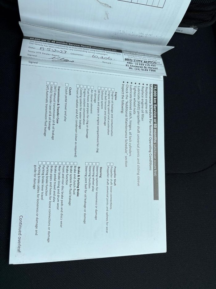 2020 Isuzu D-MAX SX High Ride