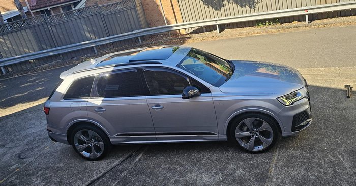 2021 Audi Q7 50 TDI S line 4M MY22 Four Wheel Drive Daytona Grey Pearl