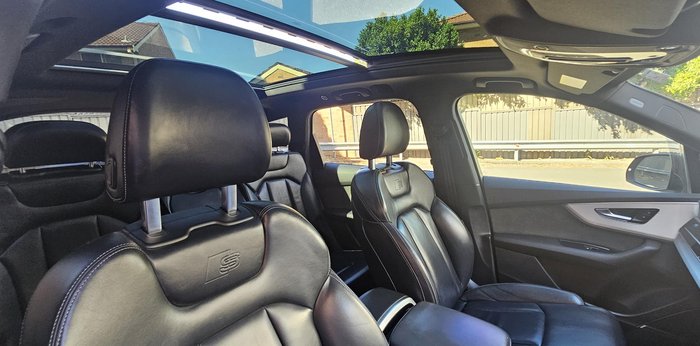 2021 Audi Q7 50 TDI S line 4M MY22 Four Wheel Drive Daytona Grey Pearl