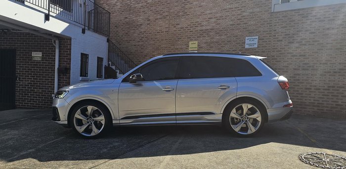 2021 Audi Q7 50 TDI S line 4M MY22 Four Wheel Drive Daytona Grey Pearl