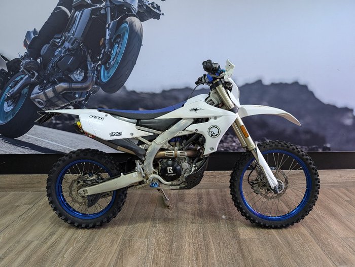 2022 Yamaha WR250F WHITE